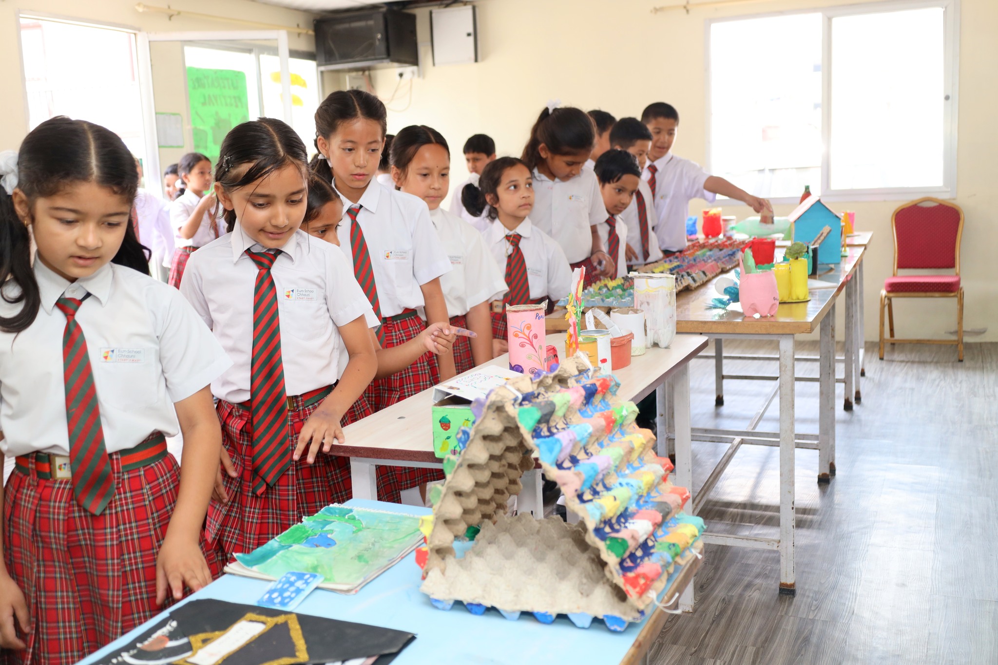 Euro School Exhibition of Grade 4, 5 & 6