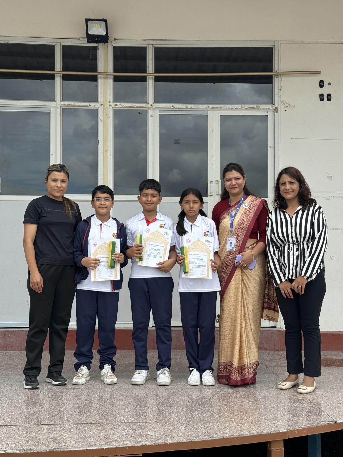 Taekwondo Belt Upgrade of Grade 5 and 6
