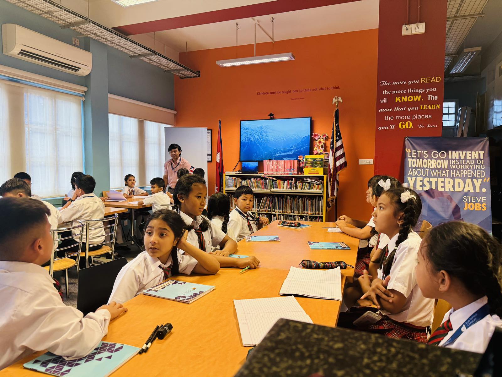 Visit to iHub (Innovation Hub) Library, Grade 4