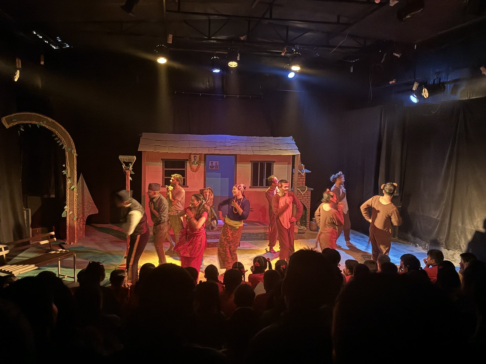 Visit to Watch Drama “ Kaacho Dhago” for Grade 4, 5, 6