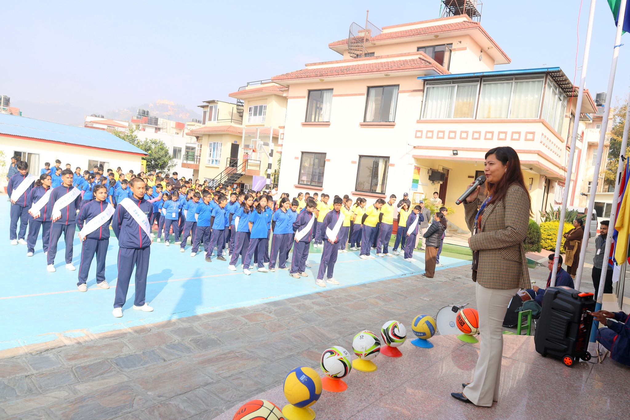 Opening Ceremony, Euro Sports Meet 2081 from Mangsir 23 – 27, 2081