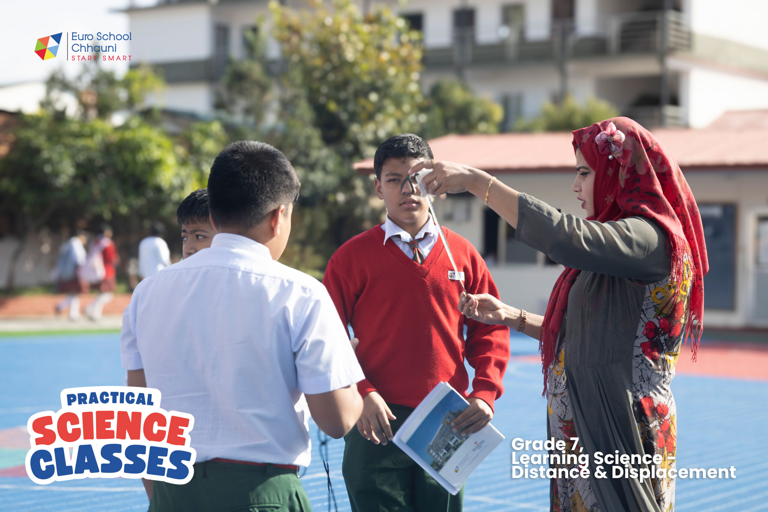 Grade 7, Learning Science – Distance & Displacement