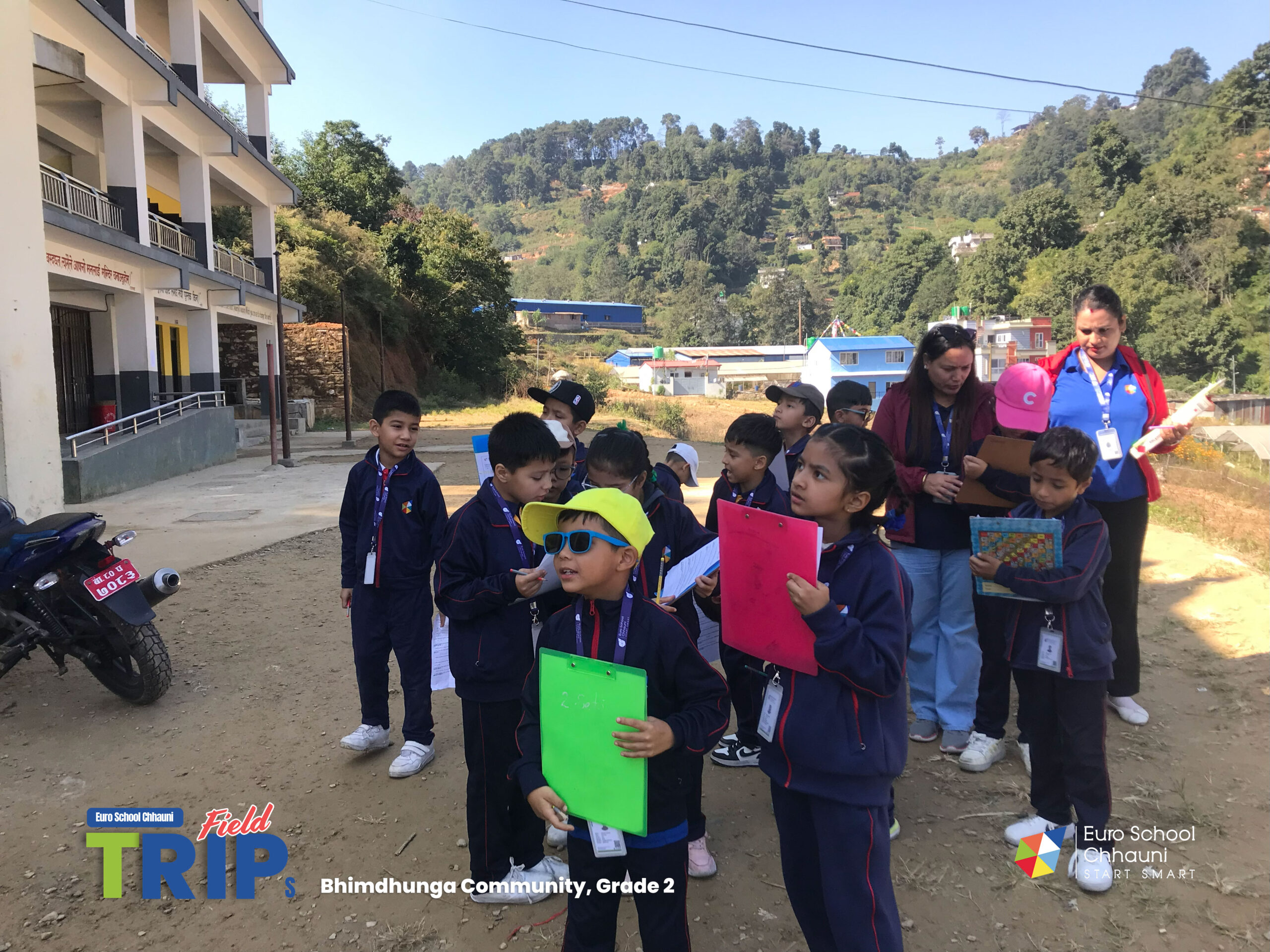 Trip to Bhimdhunga Community, Grade 2