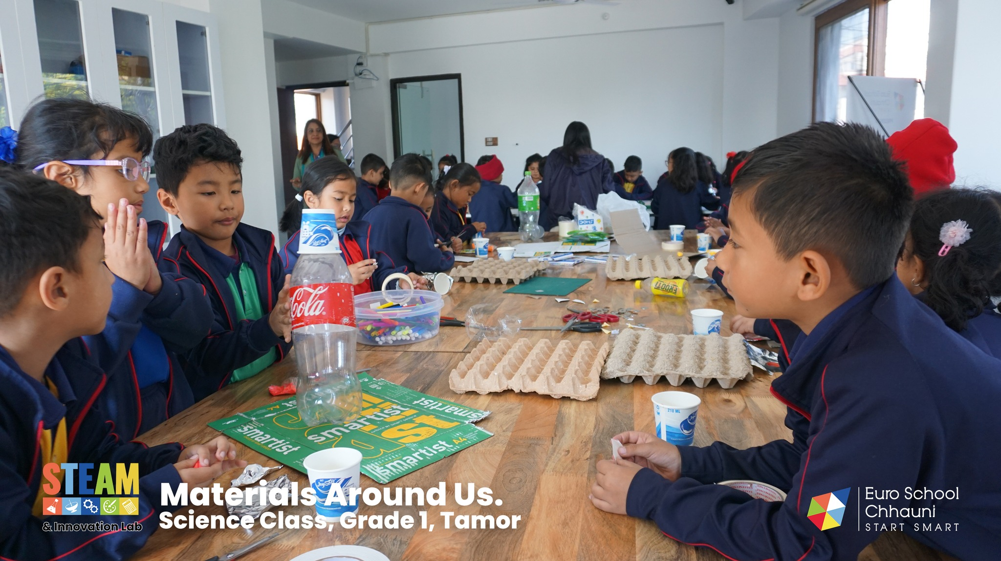 Grade 1 (Tamor) Science Class, Materials Around Us