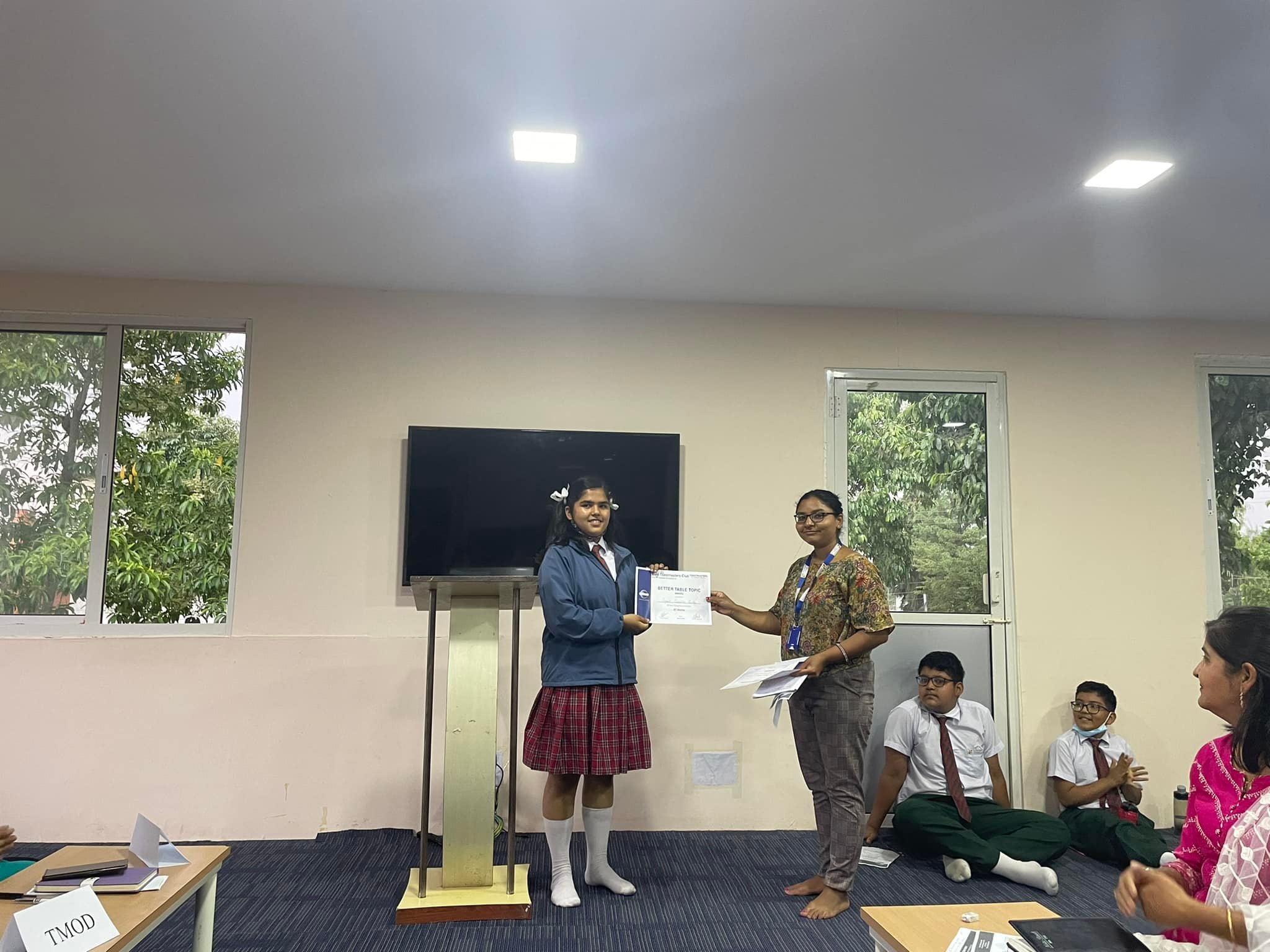 Euro School Toastmasters Club